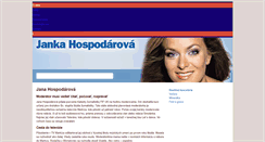 Desktop Screenshot of hospodarova.com